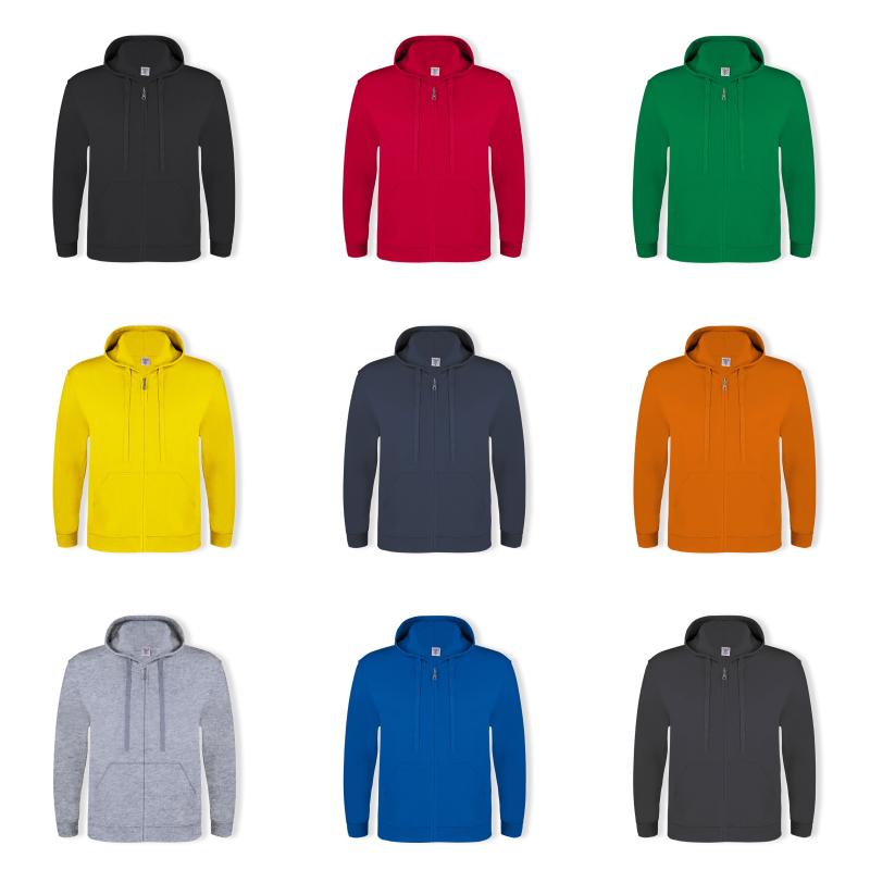 Sudadera Adulto Capucha + Cremallera ""keya"" SWZ280