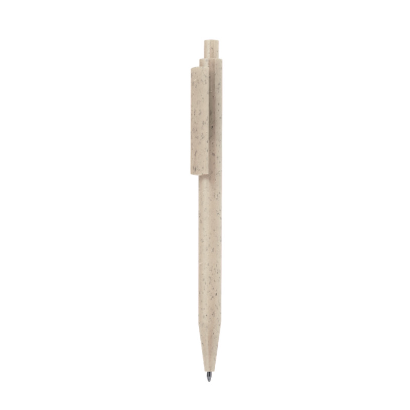 Bolígrafo caña de trigo tinta azul
