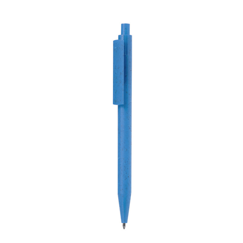 Bolígrafo caña de trigo tinta azul