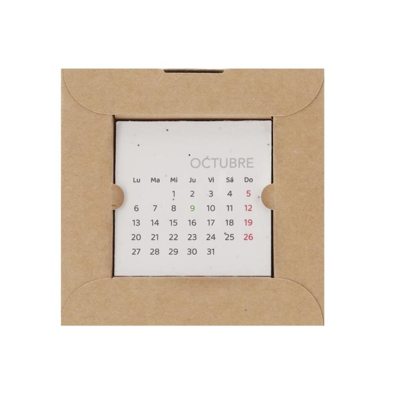 Calendario Sobremesa Semilla Krily